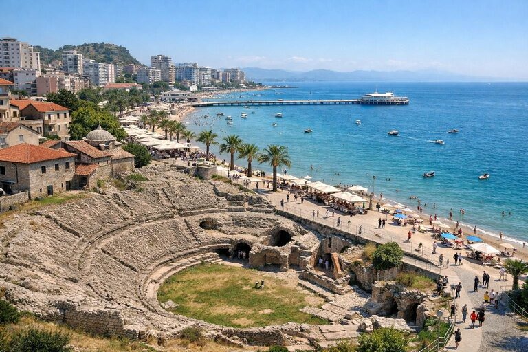 Durrës — ancient Adriatic port city with Roman amphitheatre and beaches